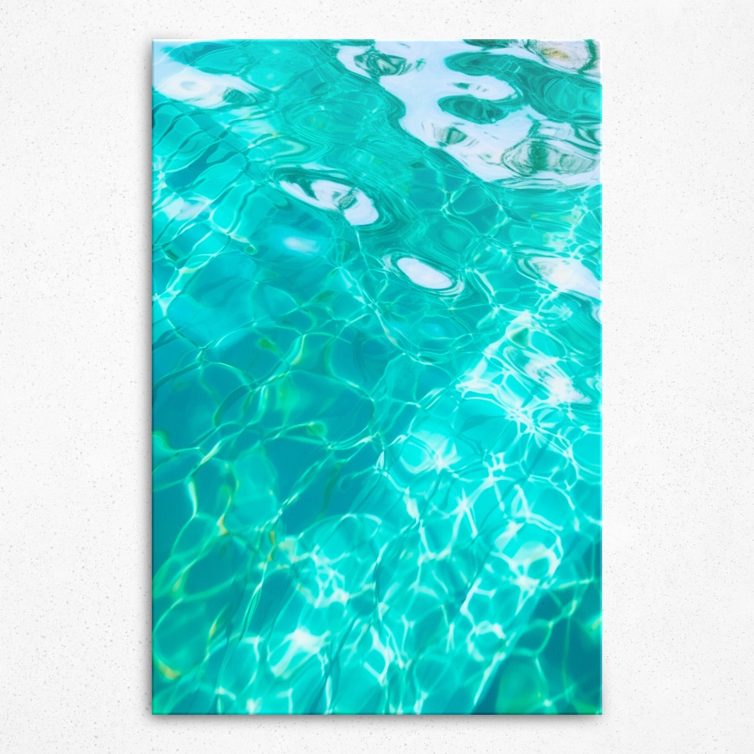 Aqua Mirage - Canvas