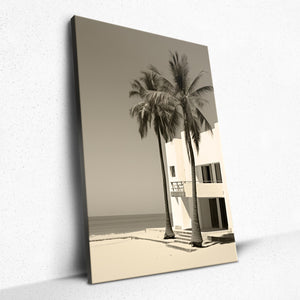 Monochrome Oasis - Canvas