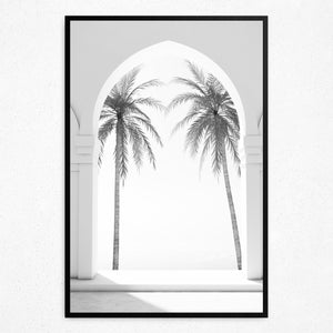 Palm Haven Mirage - Framed