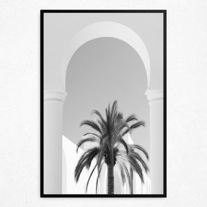 Palm Pillars - Framed