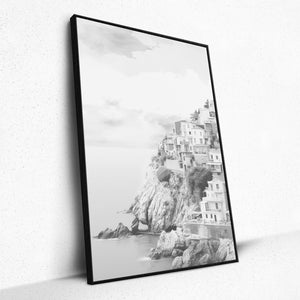 Cliffside Reverie - Framed