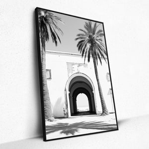 Palm Silhouette Sonata - Framed