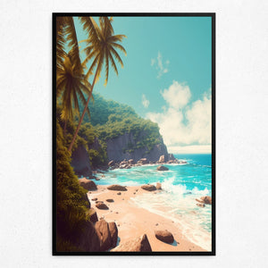 Tropical Serenity - Framed