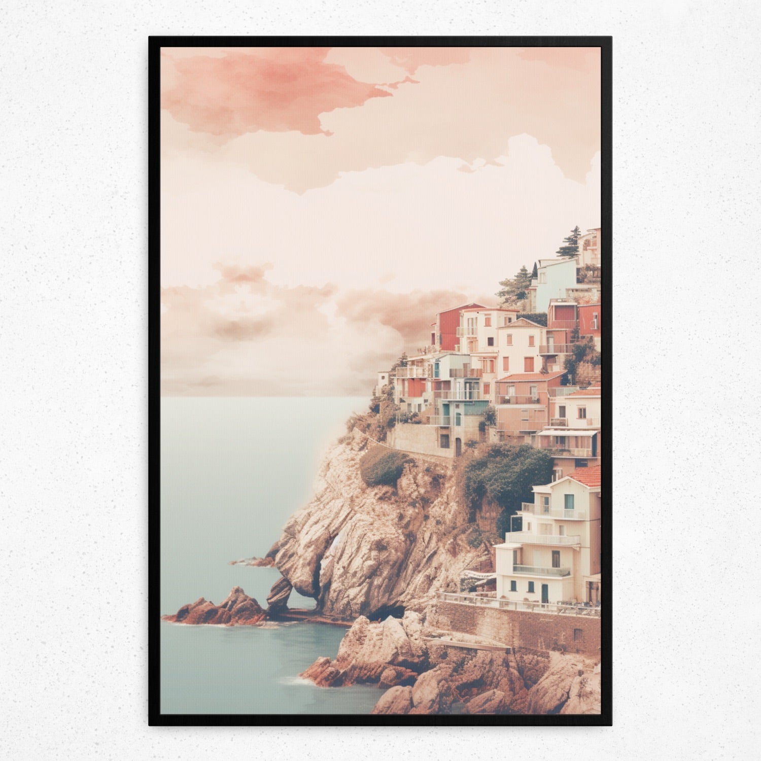 Cliffside Reverie - Framed