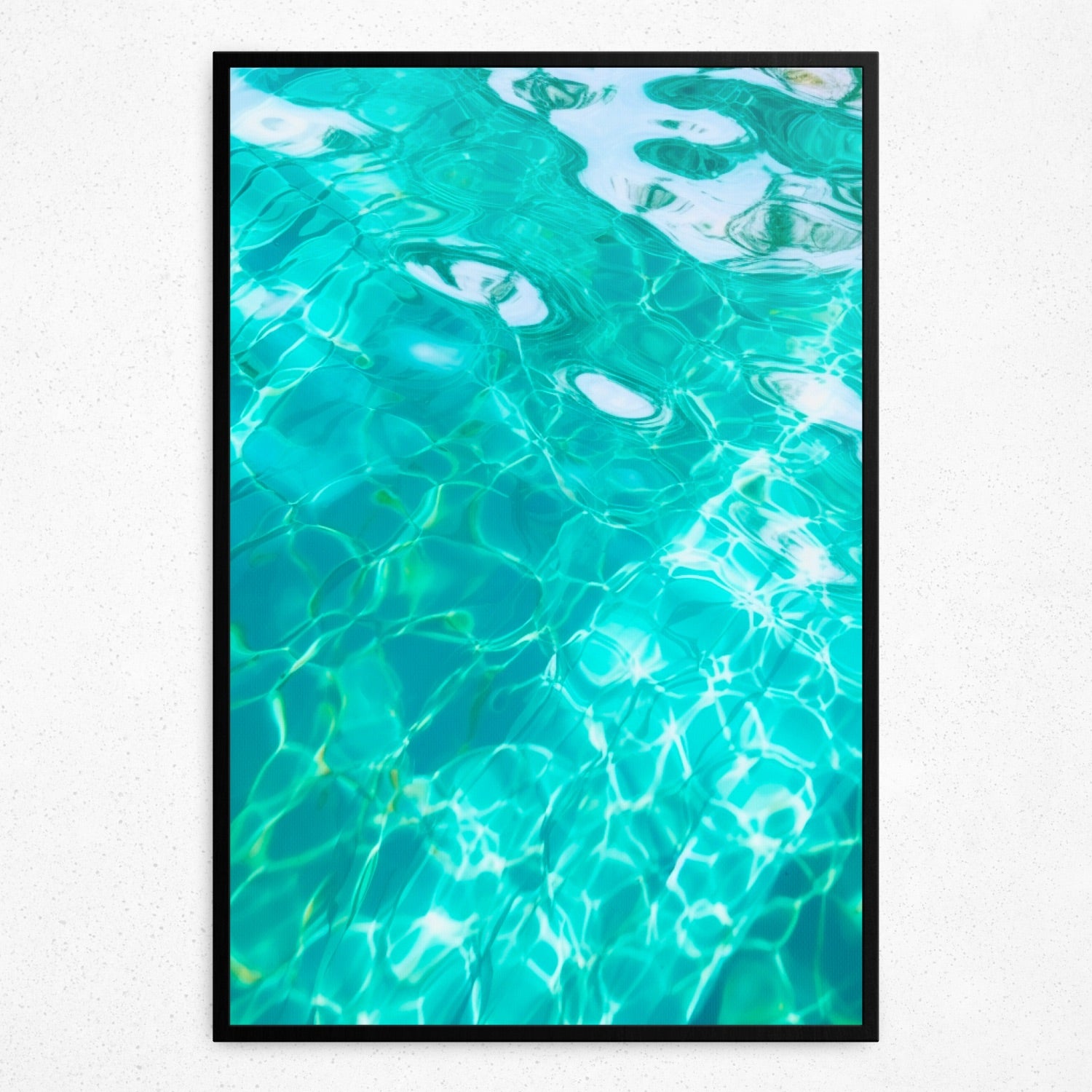 Aqua Mirage - Framed