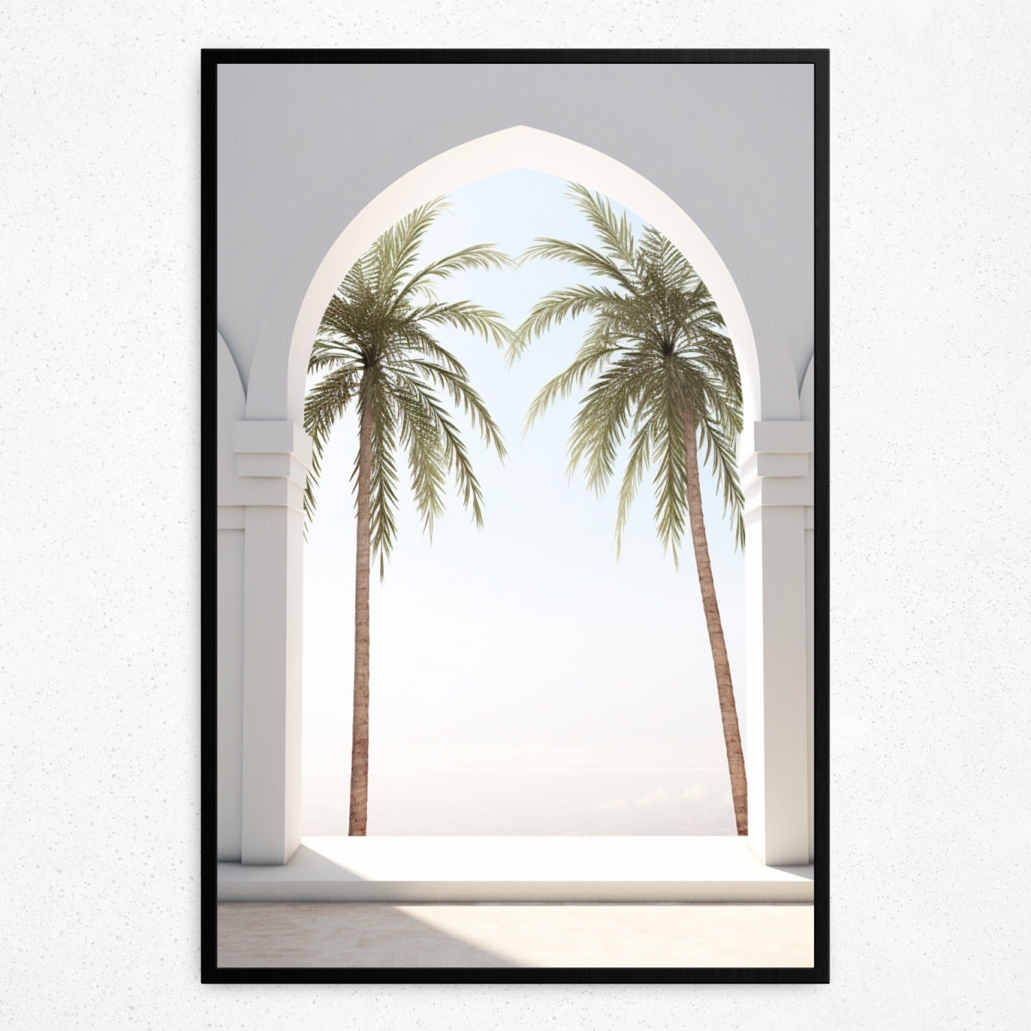 Palm Haven Mirage - Framed