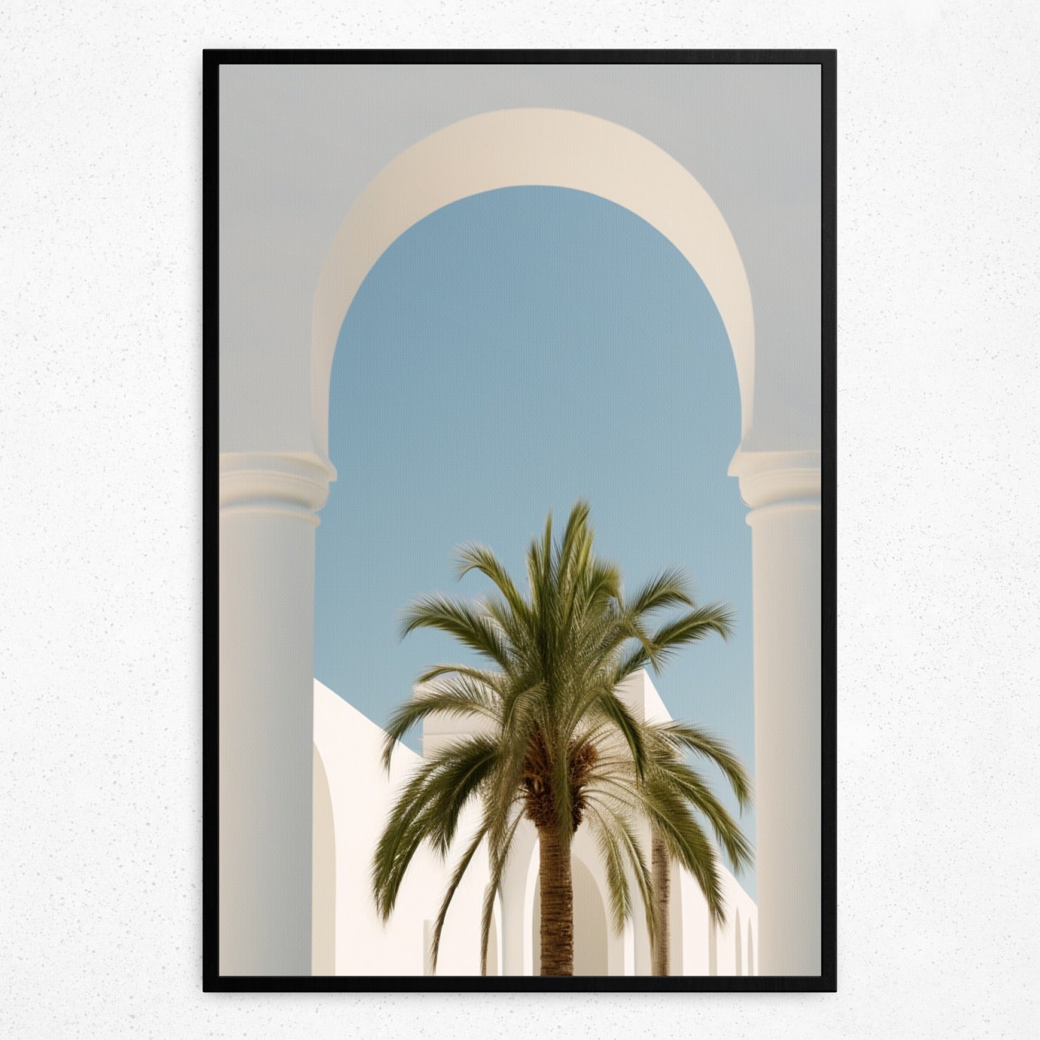 Palm Pillars - Framed