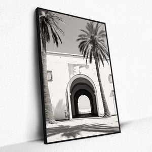 Palm Silhouette Sonata - Framed