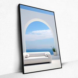 Aegean Serenity - Framed