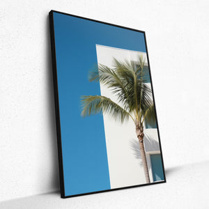 Azure Oasis - Framed