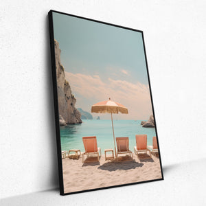 Azure Escape - Framed