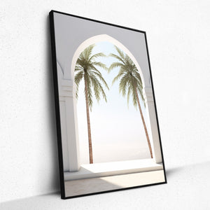 Palm Haven Mirage - Framed