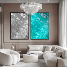 Load image into Gallery viewer, Aqua Mirage - Framed
