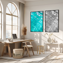 Load image into Gallery viewer, Aqua Mirage - Framed
