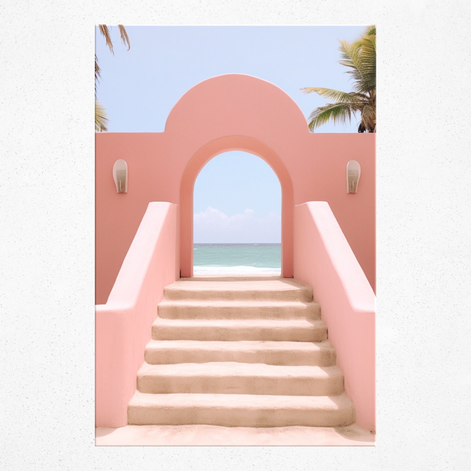 Blush Oasis - Poster