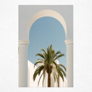 Palm Pillars - Poster